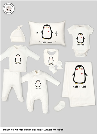 Organic 11 pcs Hospital Outfit - Cozy Winter